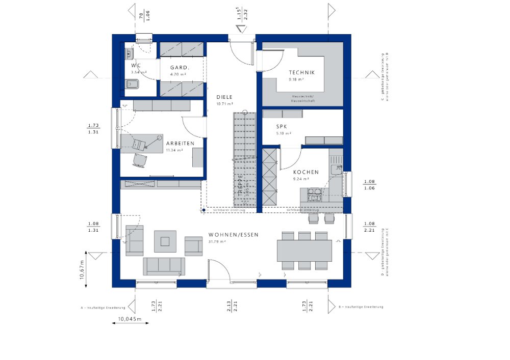 Traumhaus auf freiem Grundstück
