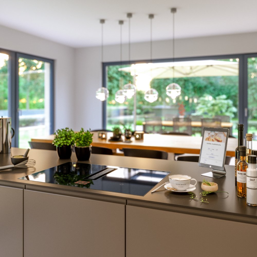 Baugrundstück mit Neubau - Einfamilienhaus in schöner Lage