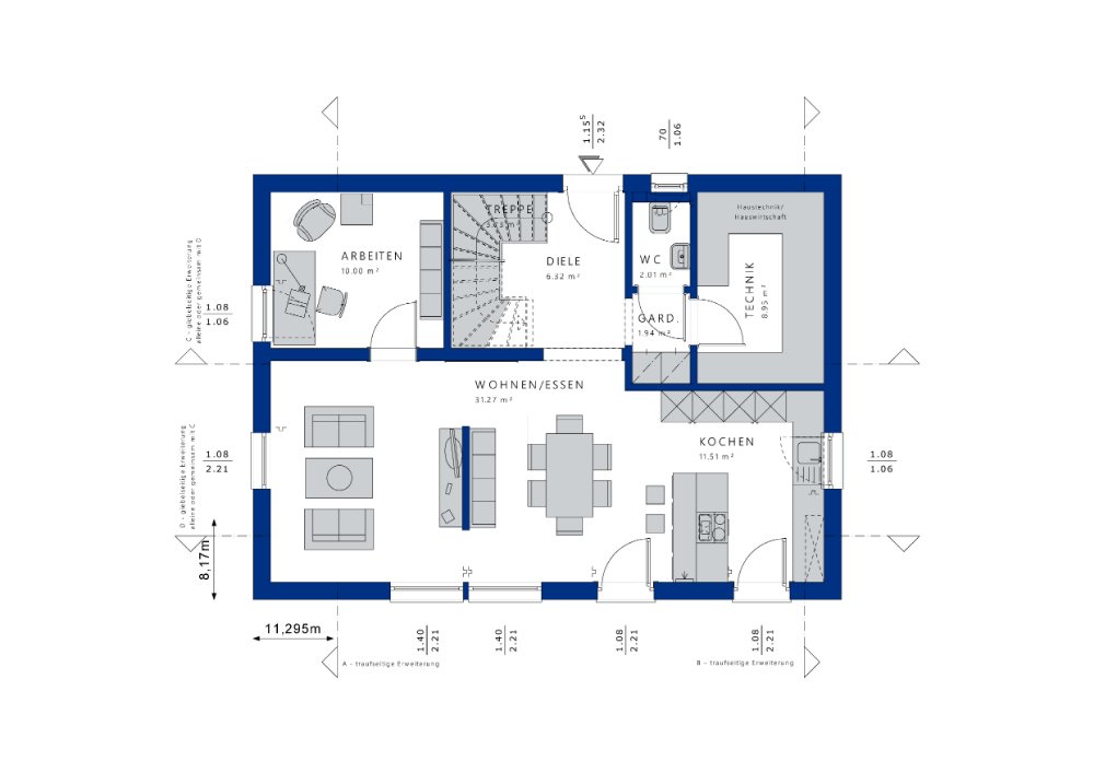 Grundriss EG