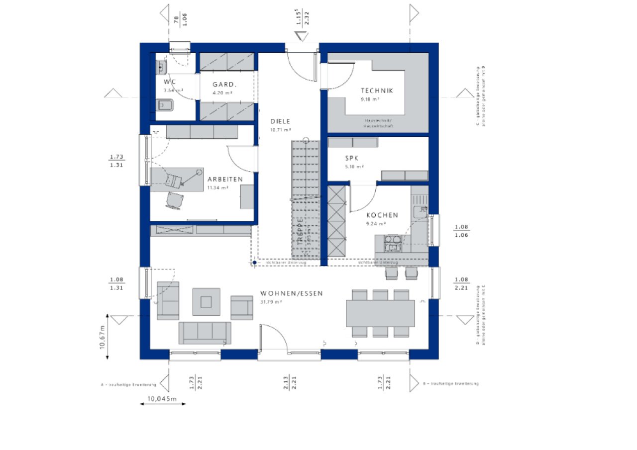 Grundriss EG Grundriss EG
