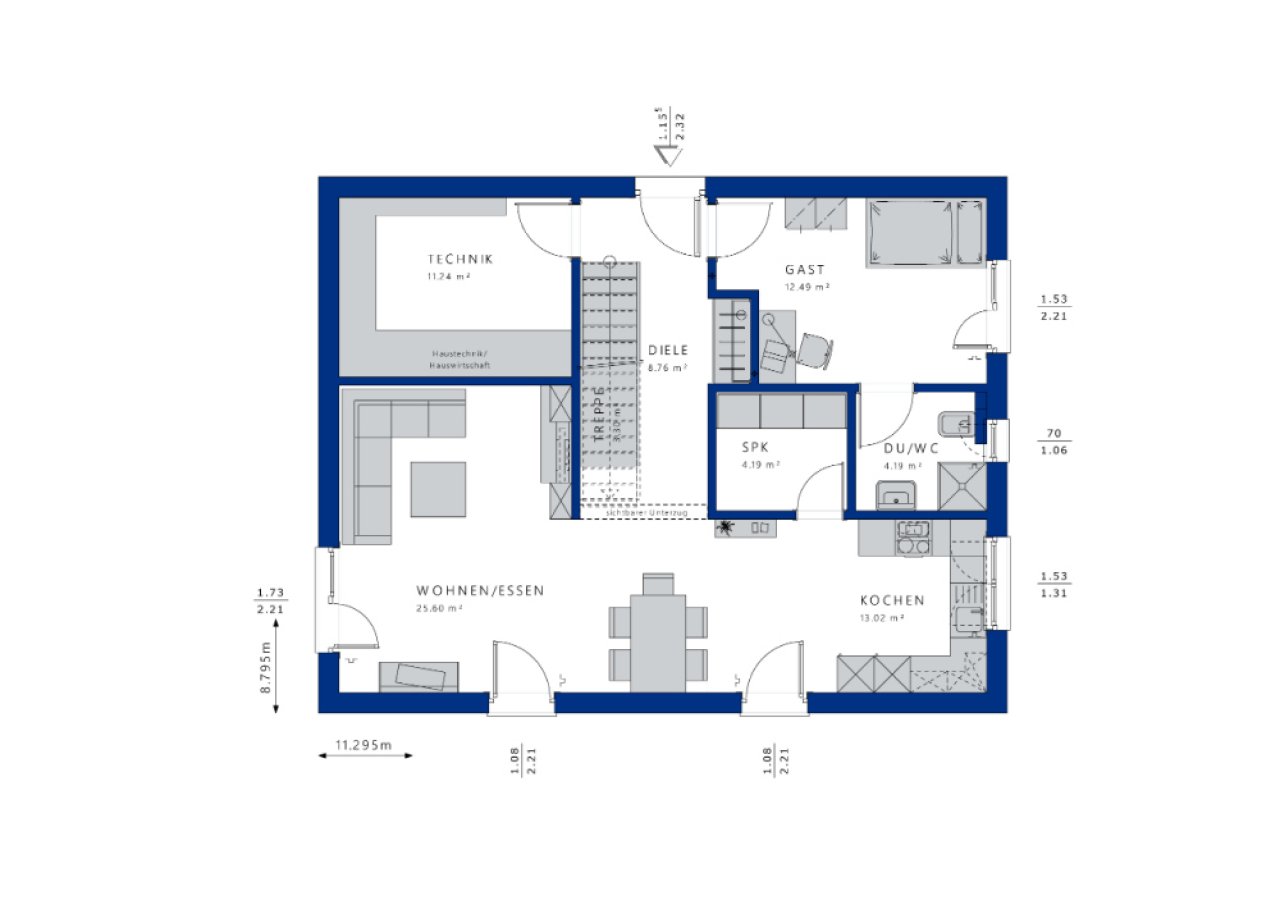 Grundriss EG Grundriss EG
