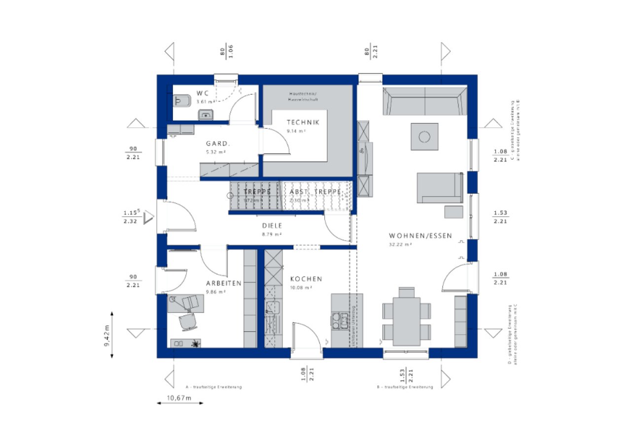 Grundriss EG Grundriss EG