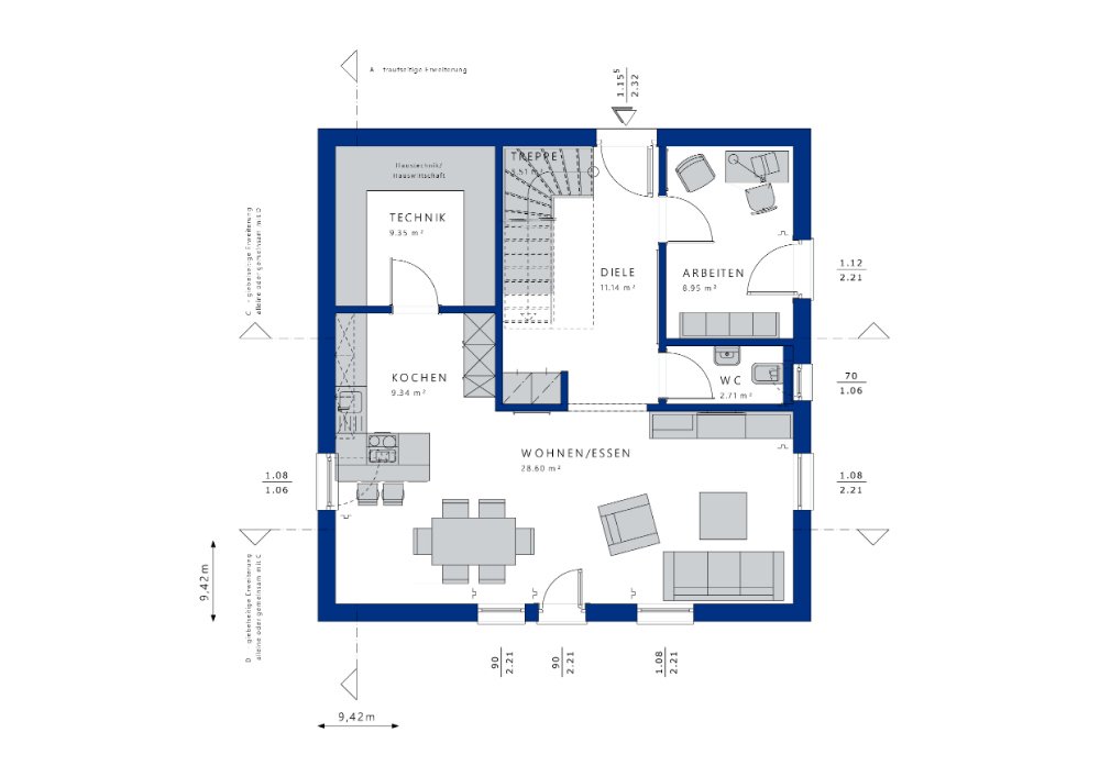 Grundriss EG Grundriss EG