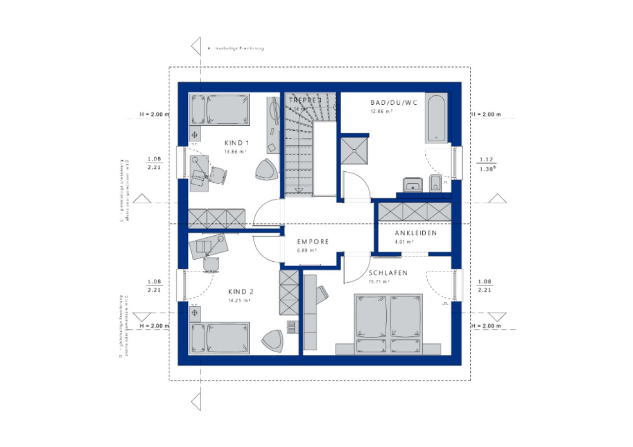 Grundriss DG Grundriss DG