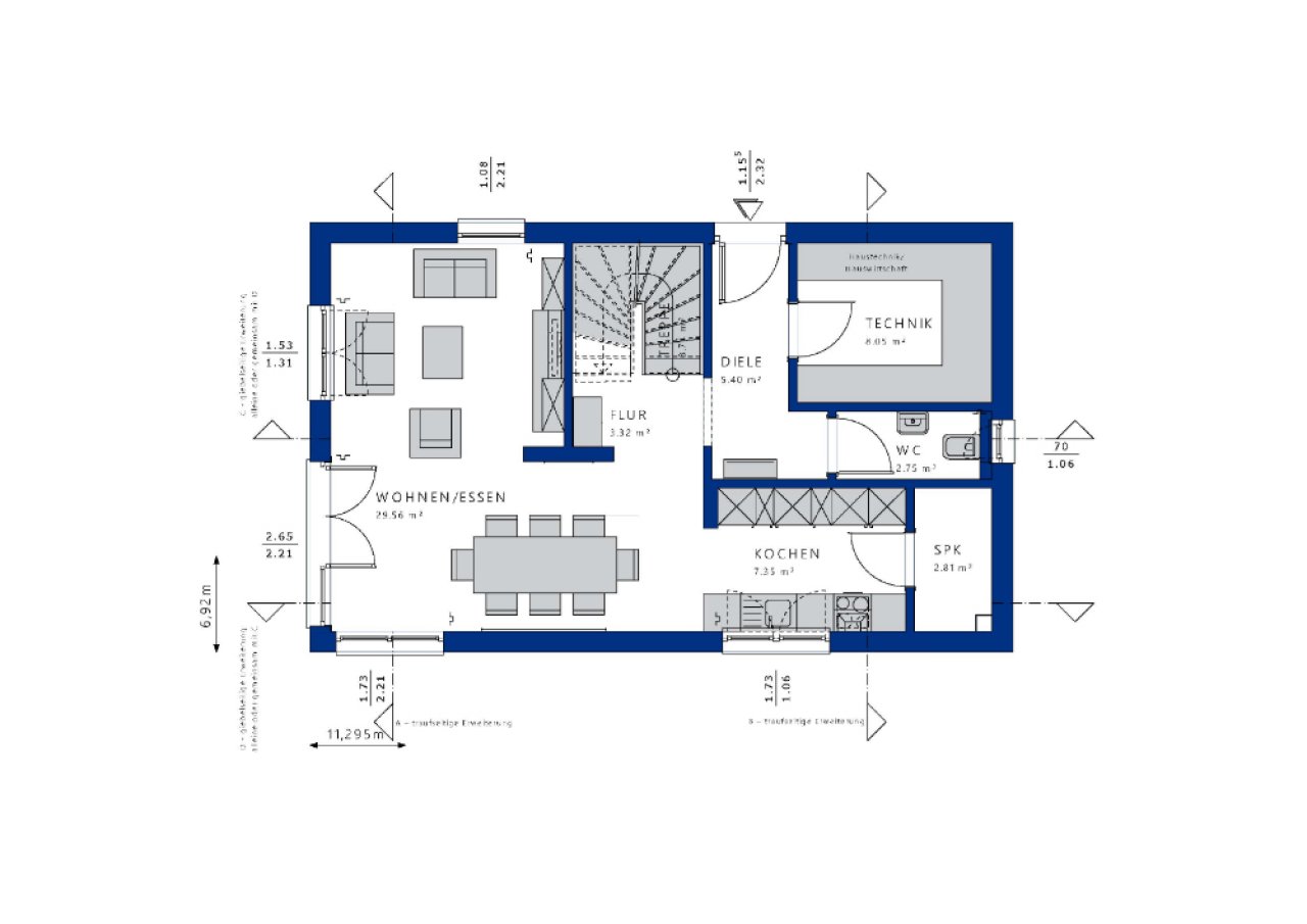 Grundriss EG