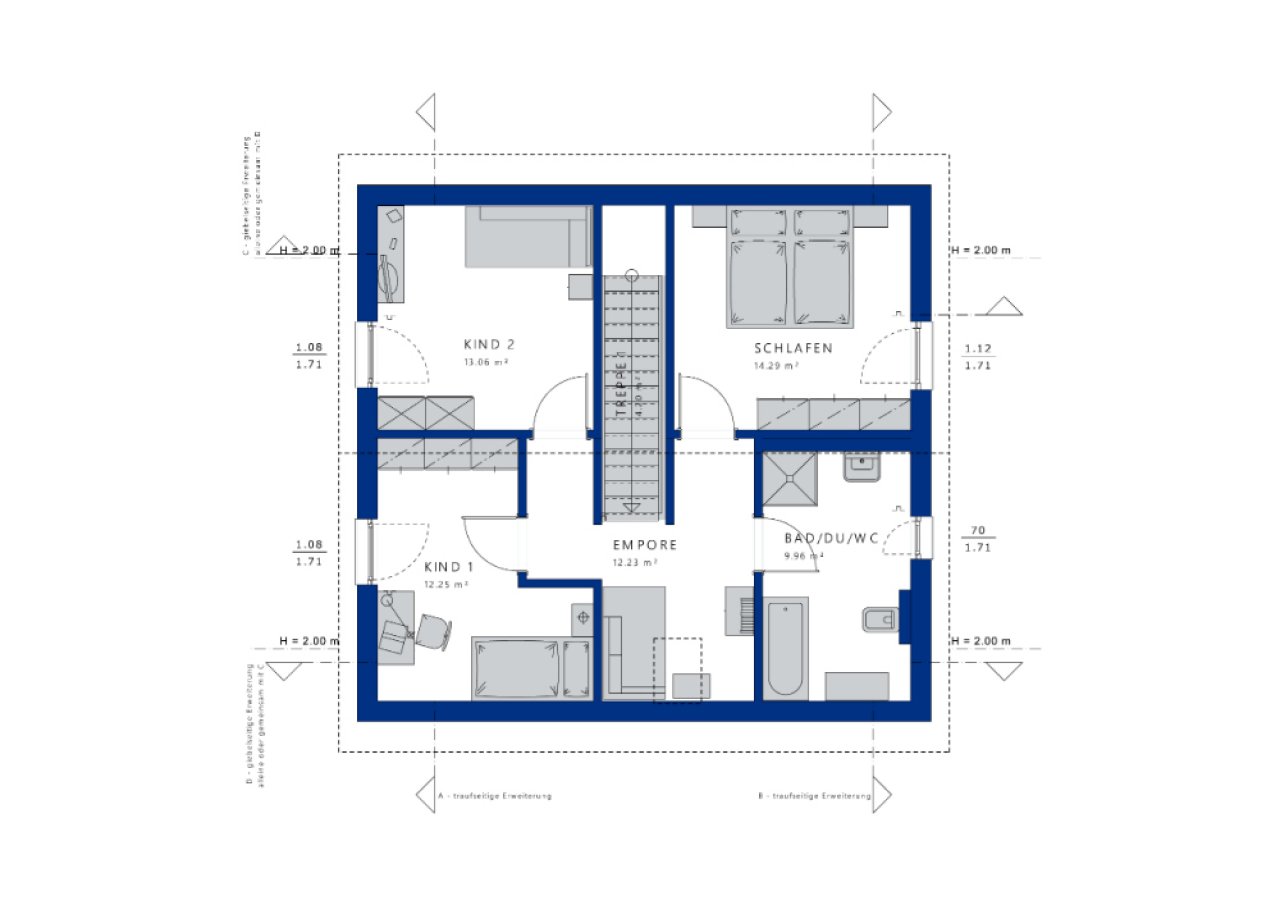 Grundriss DG Grundriss DG