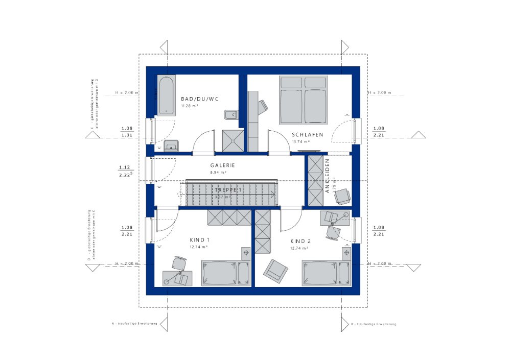 Grundriss DG