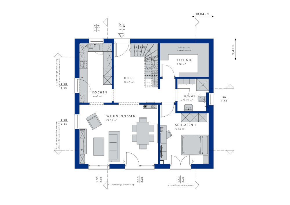 Grundriss EG Grundriss EG