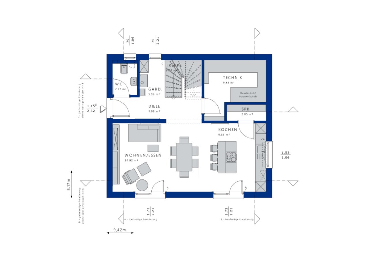 Grundriss EG G