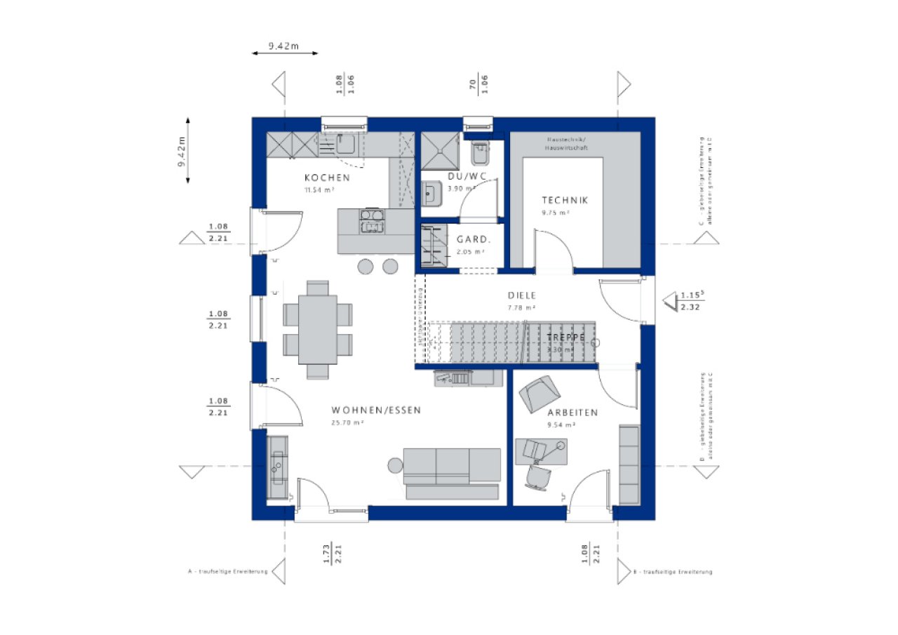 Grundriss EG Grundriss EG