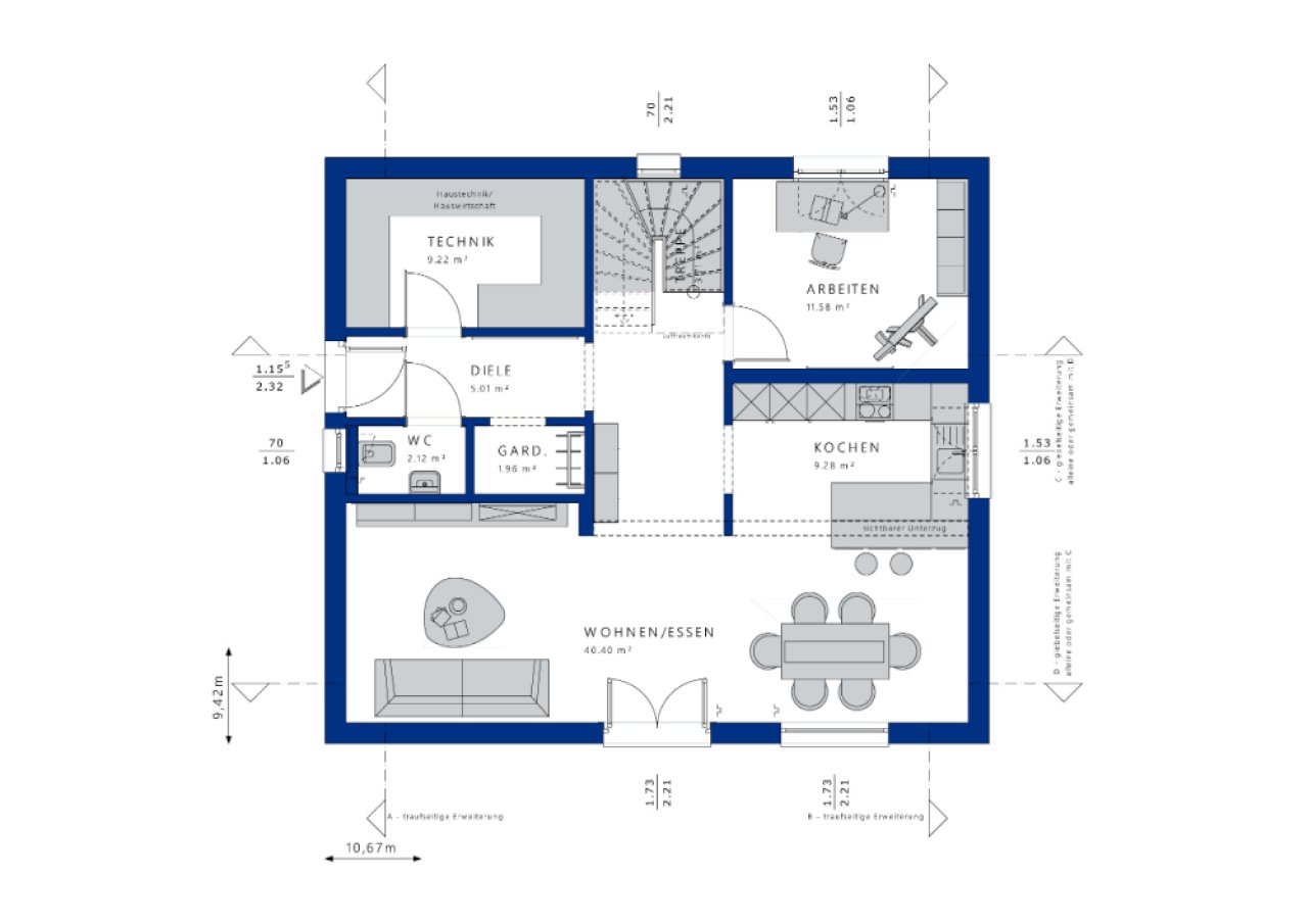 Grundriss EG