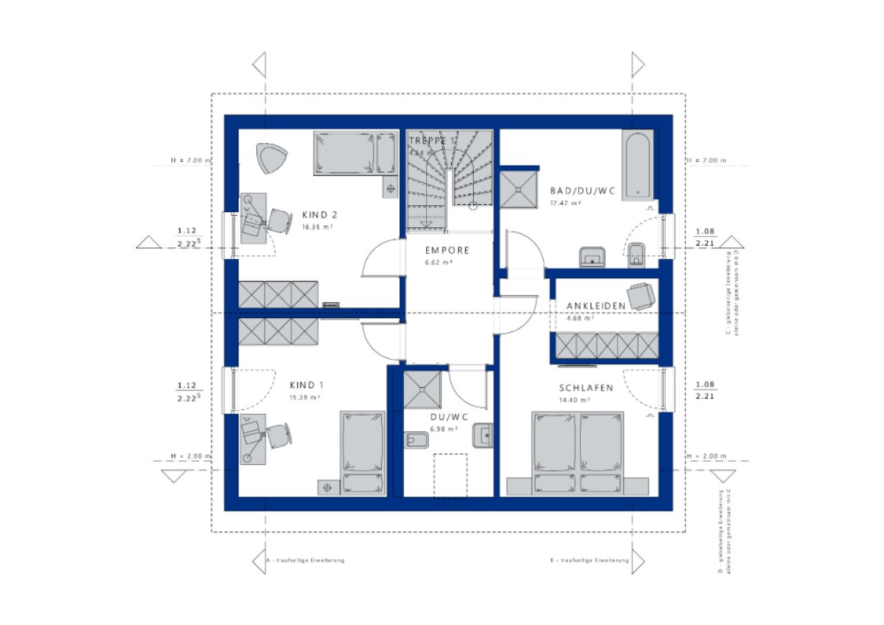 Grundriss DG