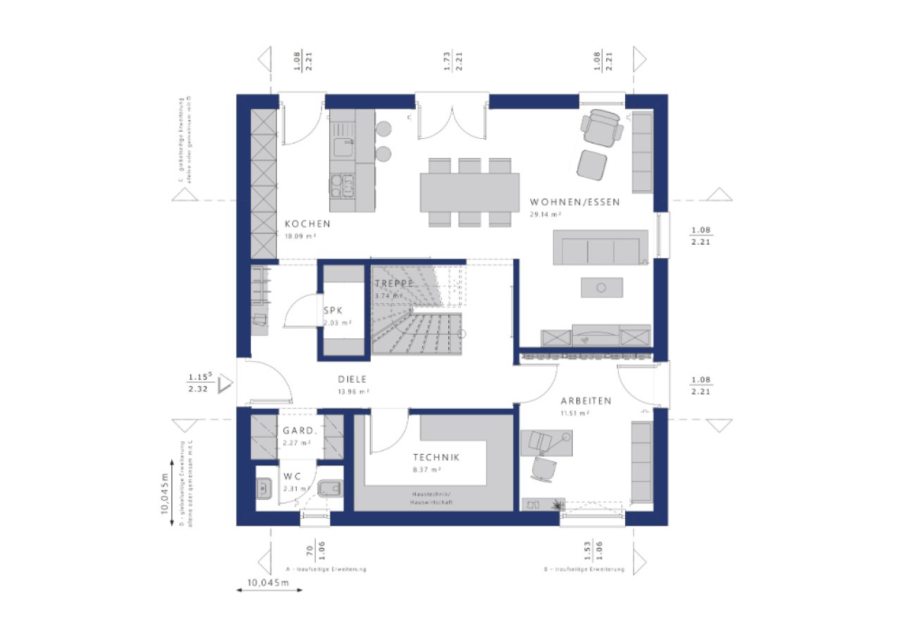 Grundriss EG Grundriss EG
